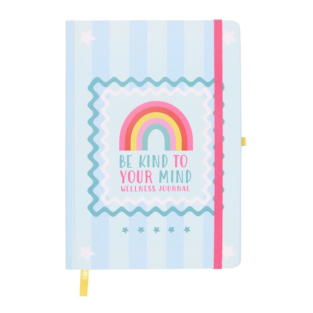 Something Different - Be Kind to Your Mind A5 Wellness Journal with Citrine Pen Notitieboek - Multicolours